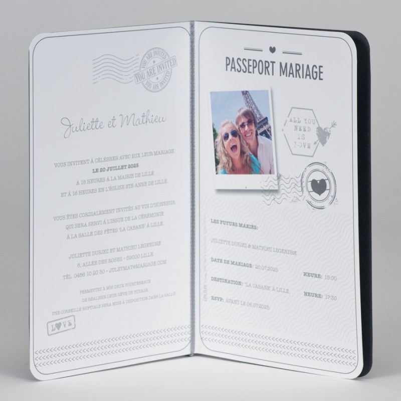 Le passeport d'amour argenté