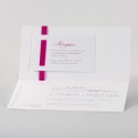 Fuchsia & blanc éclatant