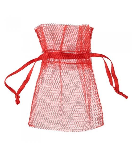 Sachet tulle Rouge