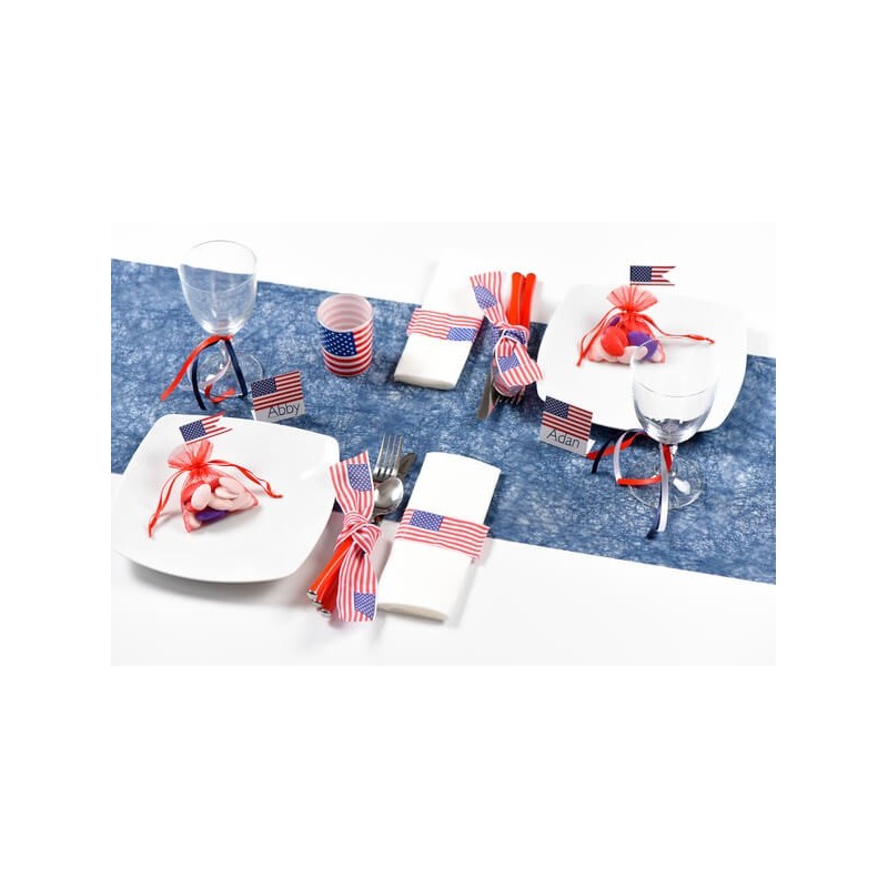Sachet tulle Rouge