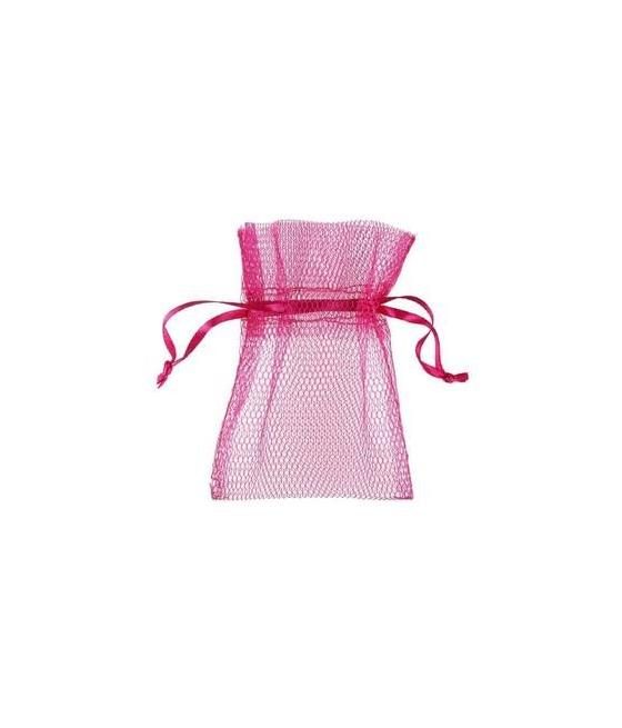 Sachet tulle fushia