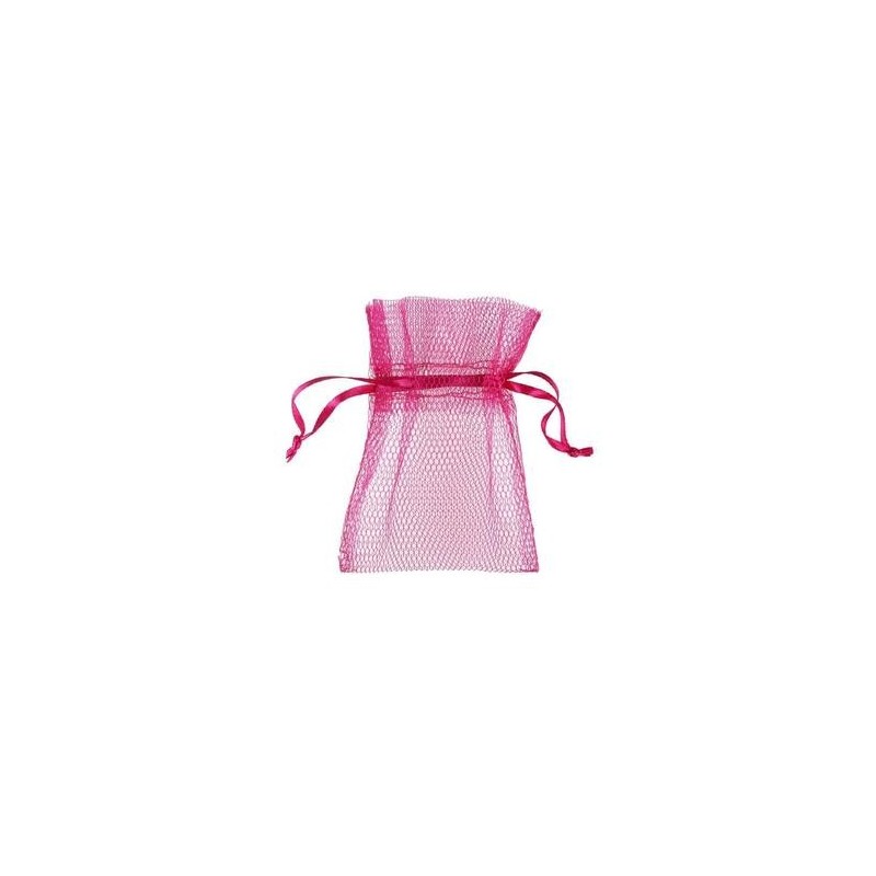 Sachet tulle fushia