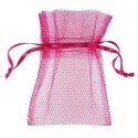 Sachet tulle fushia