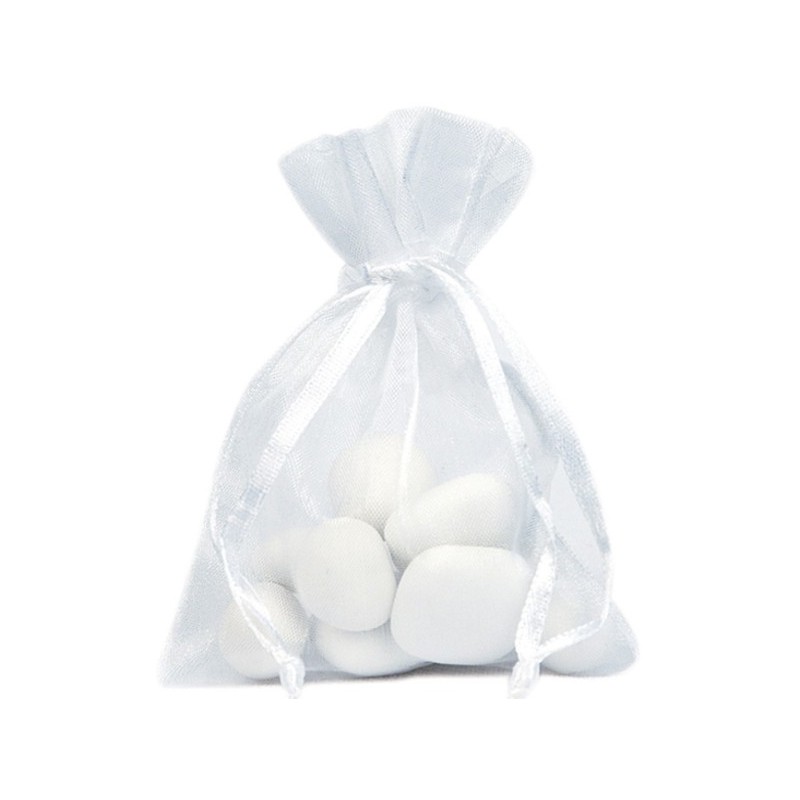 Grand sachet organdi Blanc