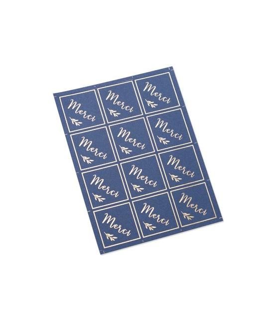 24 Stickers Merci