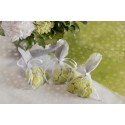 Plumes blanches décoration mariage et baptême – sachet de 100 pièces