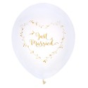 Ballon Just married métallisé