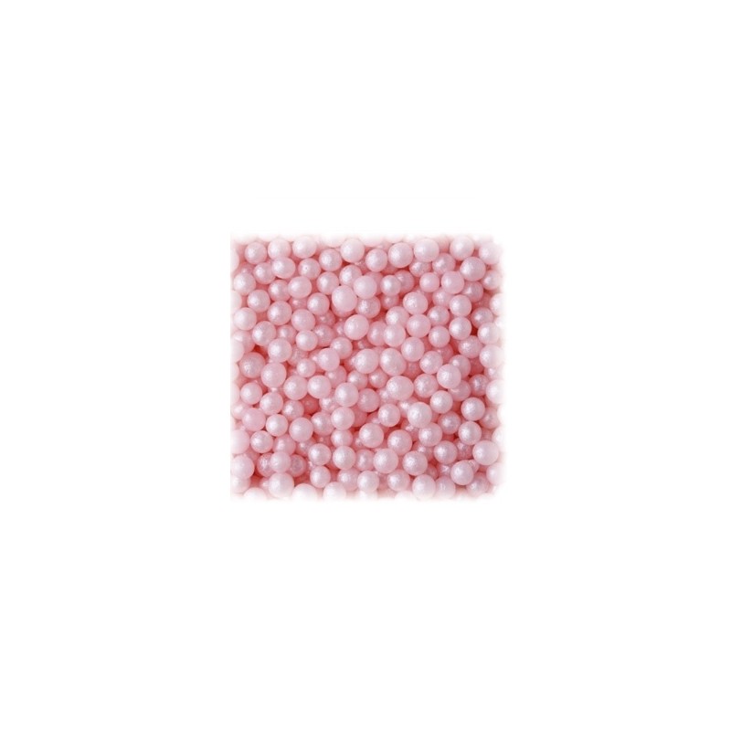 Perle rose nacre Perle en sucre