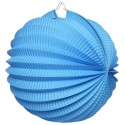 Boule déco accordéon Turquoise