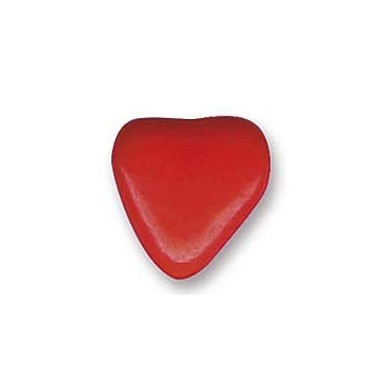 Dragées petits cœurs au chocolat Rouge - 500 gr