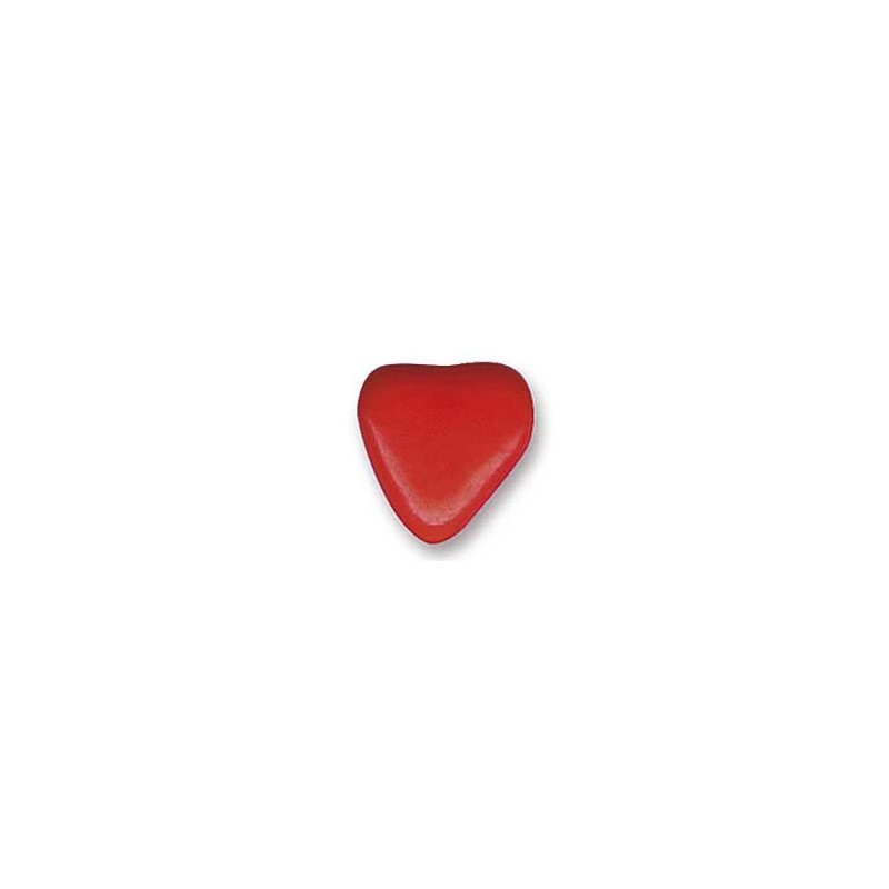 Dragées petits cœurs au chocolat Rouge - 500 gr