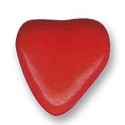 Dragées petits cœurs au chocolat Rouge - 500 gr