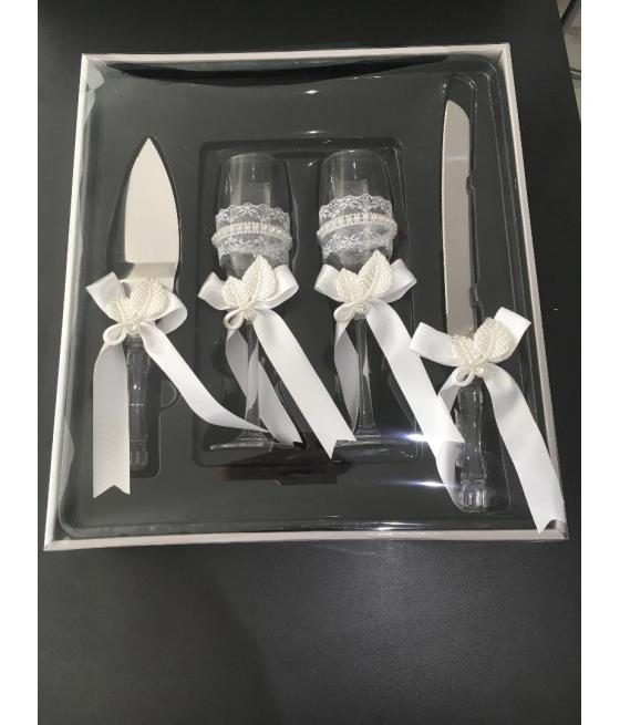 Service à gâteau mariage