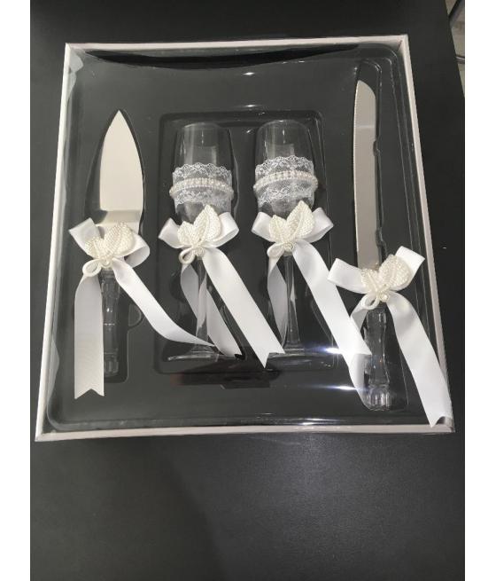 Service à gâteau mariage