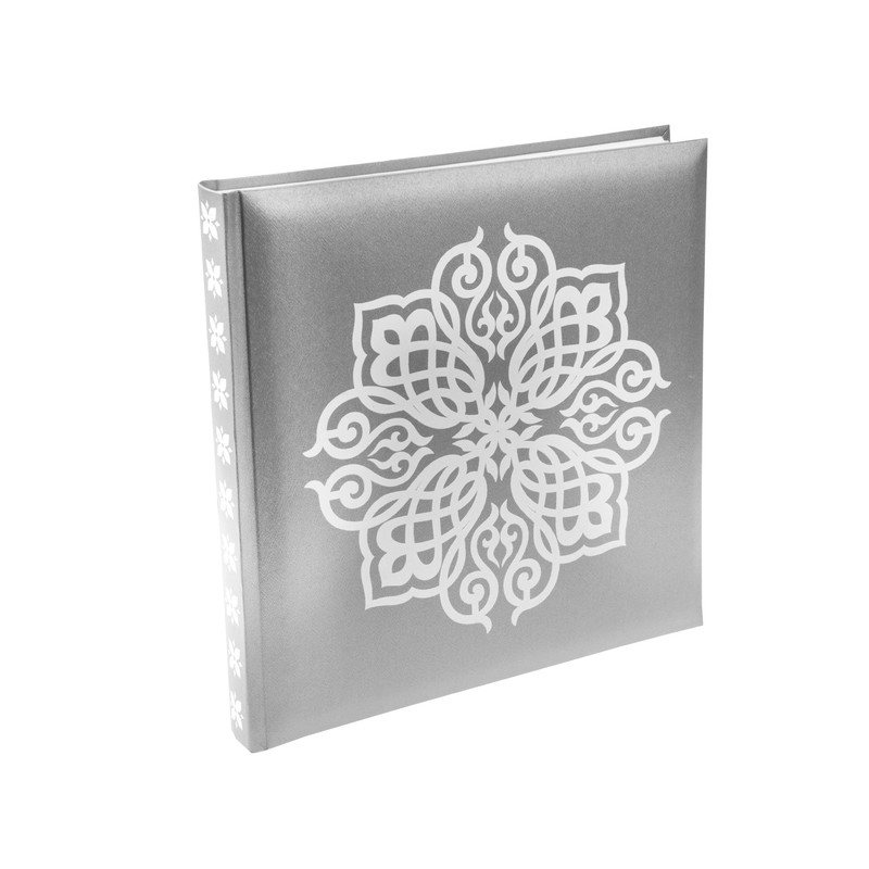 Livre d'or oriental argenté