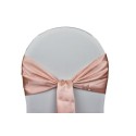 Location Noeuds de chaises Satin-Nude