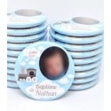 Badge personnalisé baptême
