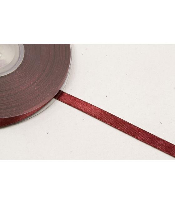 Ruban satin bordeaux