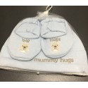 Ensemble bonnet et chaussons de naissance 0-3 mois