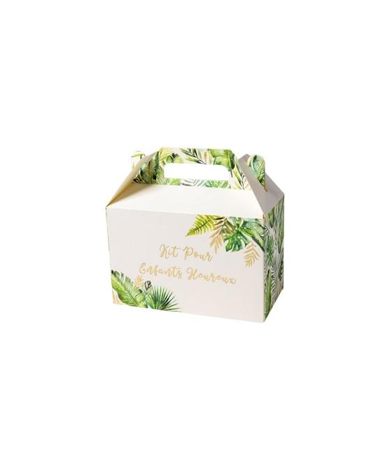 boites enfants heureux tropical