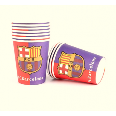 10 gobelets FC Barcelone
