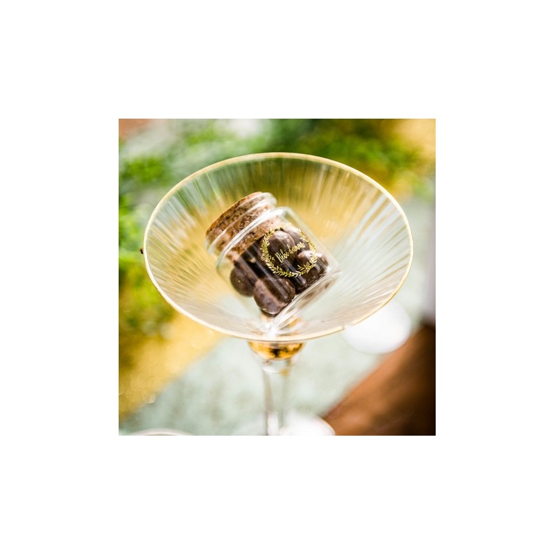 fiole verre "bebe d'amour"