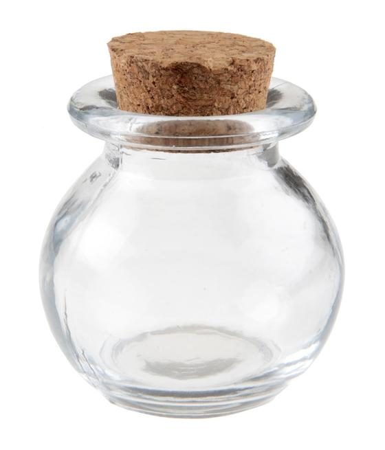Pot rond en verre