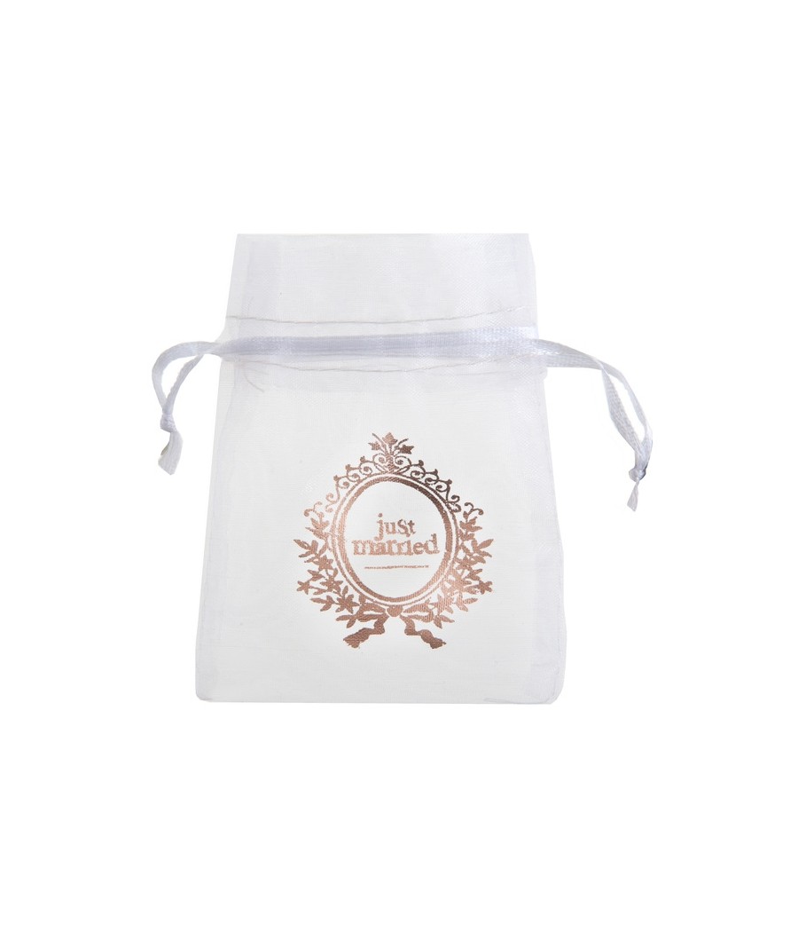 10 Sachets Just Married Rose Gold