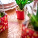 Chemin de table rose gold