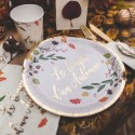8 Assiettes le temps d'Automne