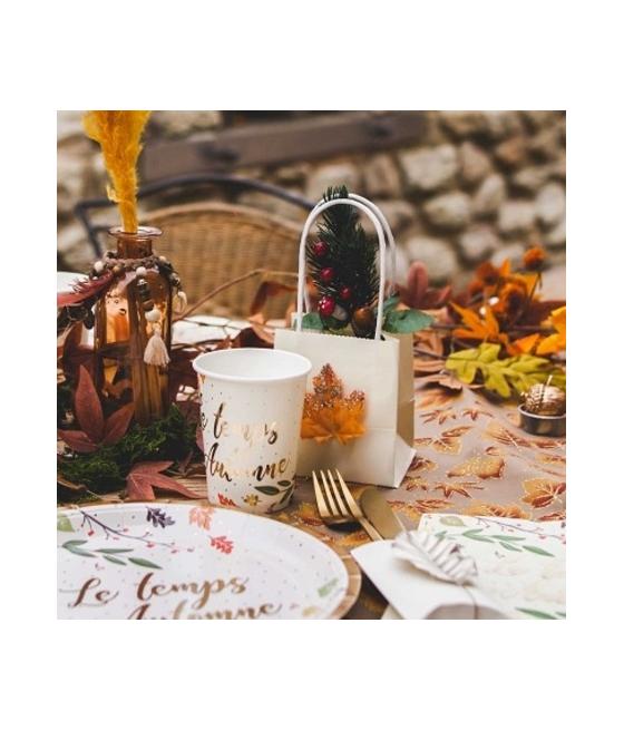 8 jolies gobelets - Le temps d'un Automne