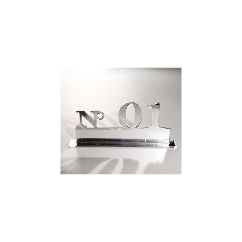 Numéro de table 1 à 10 Argent