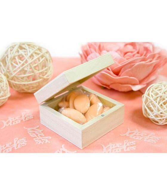 boite en bois carrée