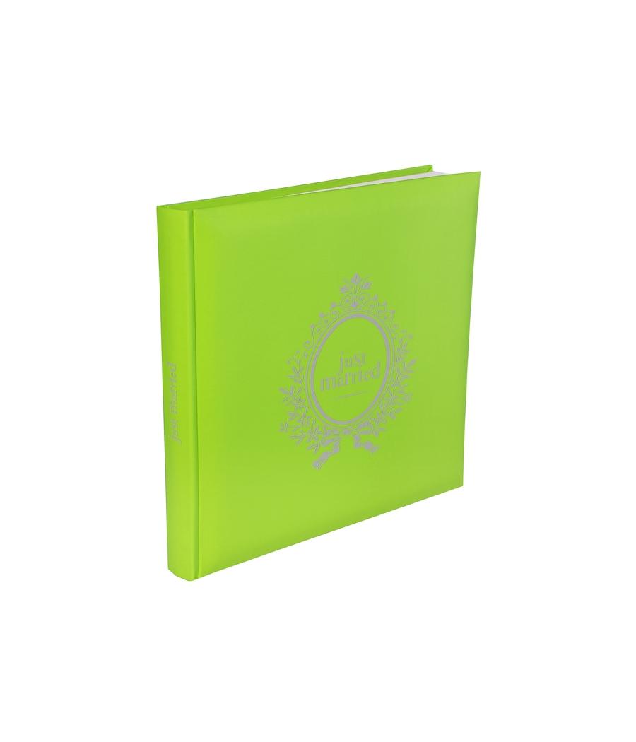 Livre d'or Just married vert