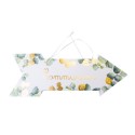 Fleche communion eucalyptus papier texturé dorure or