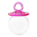 Contenant en forme de tétine (x 4) - fuchsia