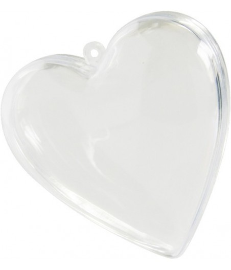 Coeur transparent (Boîte de 400 pièces)