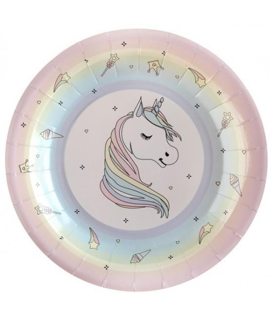 Assiette Licorne