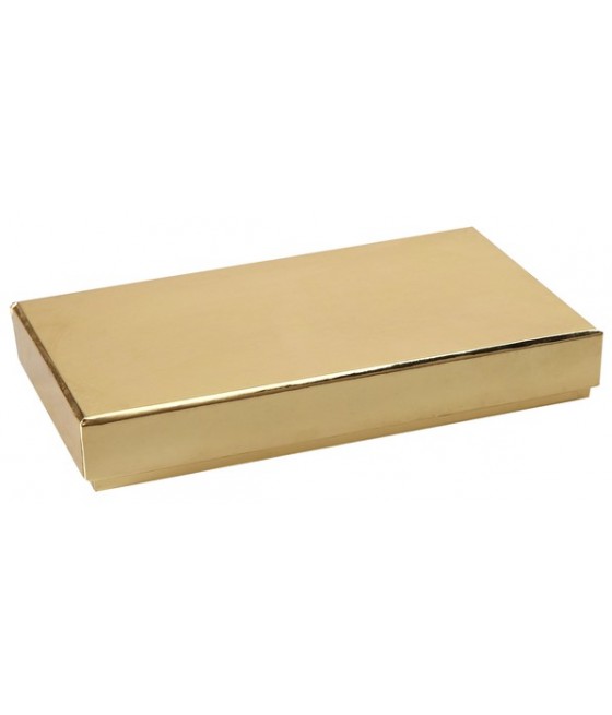 Boîte rectangle Or (Carton de 25 pièces)