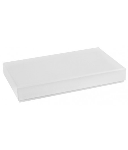 Boîte rectangle Blanc (Carton de 25 pièces)