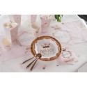 10 Assiettes Princesse métal