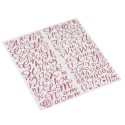 Stickers autocollant rose gold
