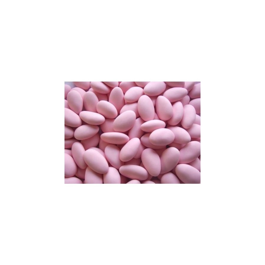 Dragées Amande 30% couleur rose