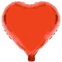 Ballon métallisé couleur rouge