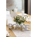 Lettres Bonne Année blanc