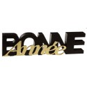 Lettres Bonne Année Noir