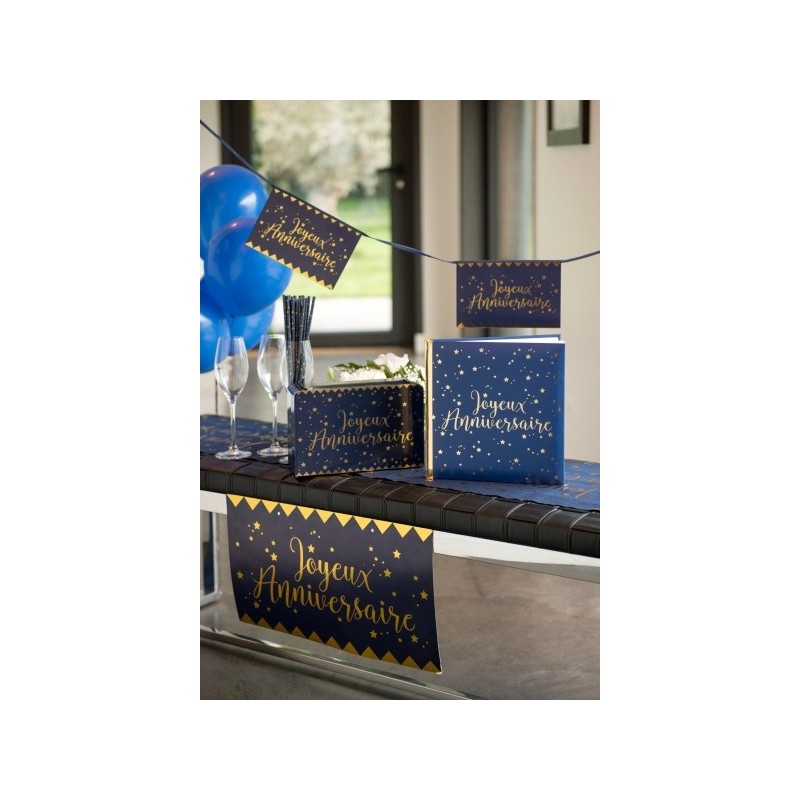 Pancarte Joyeux Anniversaire Marine
