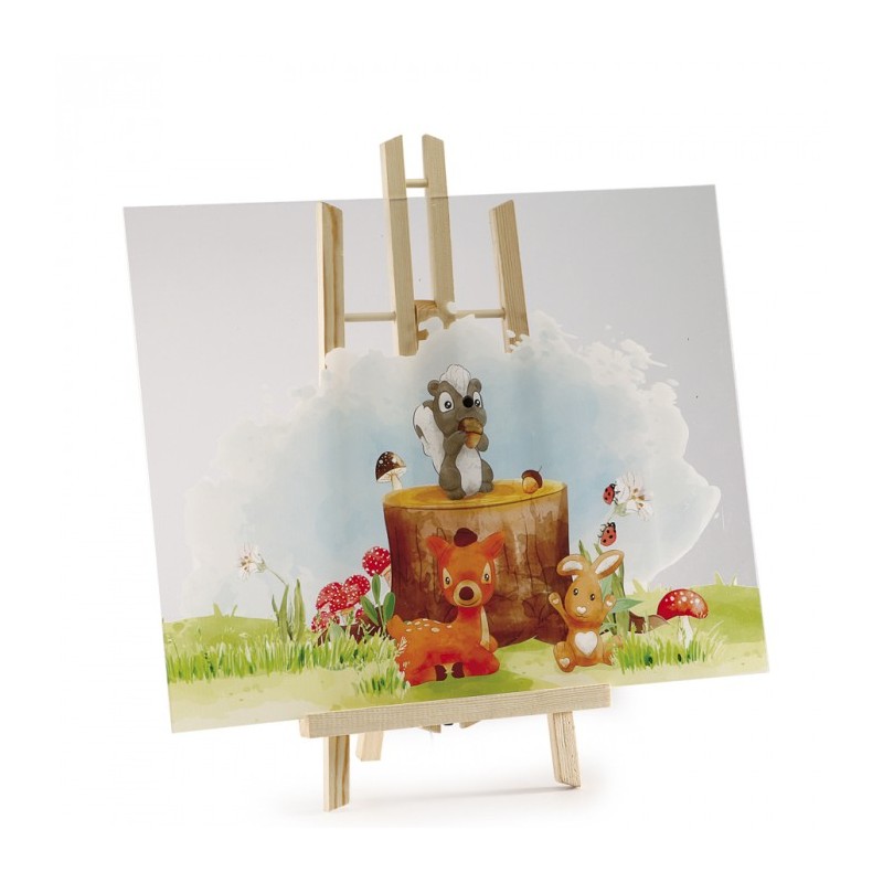 Tableau plexi "Les amis de la Foret"