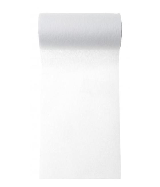 Ruban intissé uni Blanc