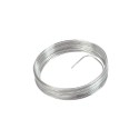 Fil d'aluminium argent